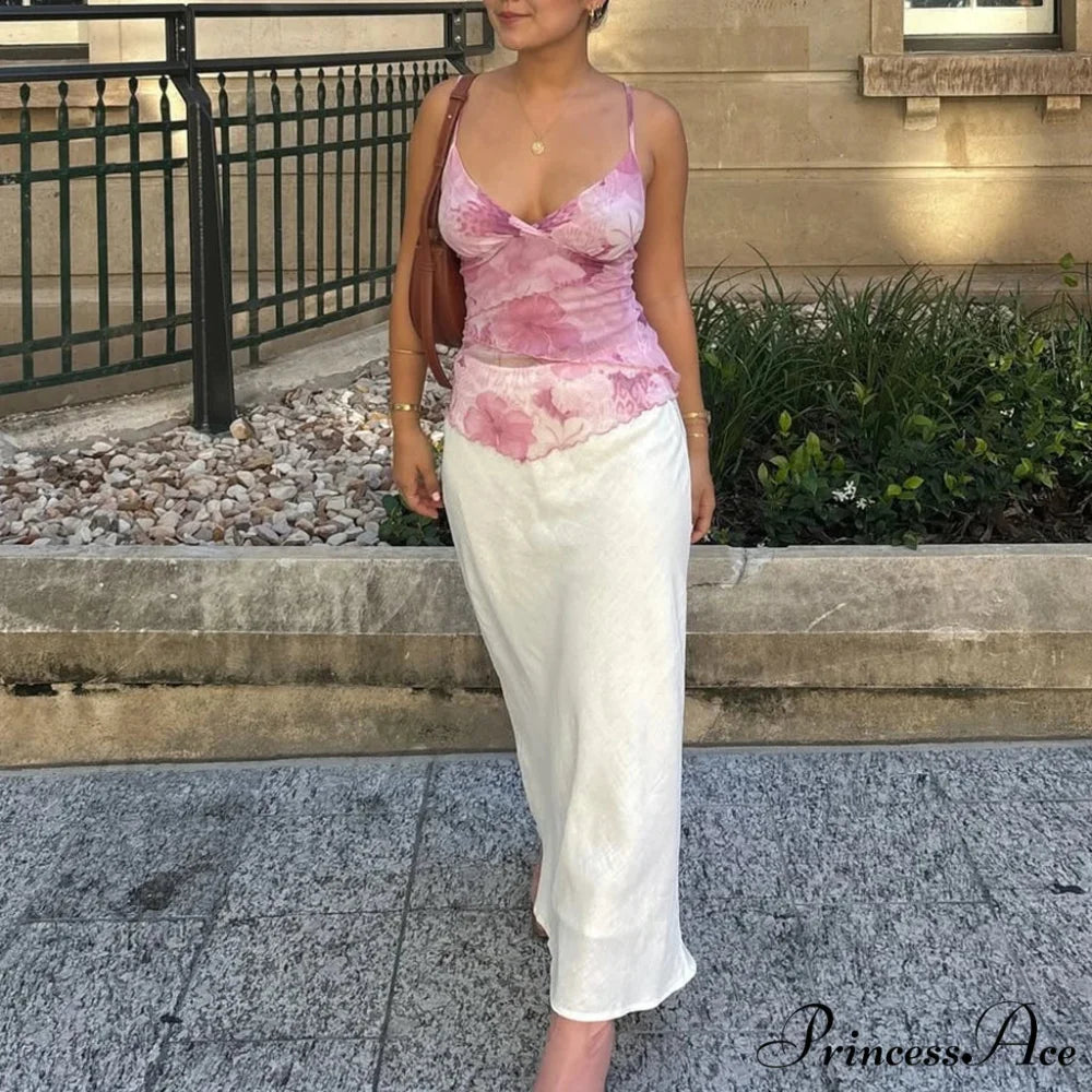 Changeable Frilled Open-Back Crop Top