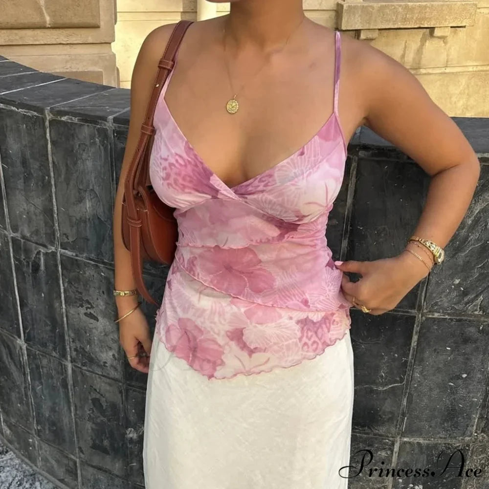 Changeable Frilled Open-Back Crop Top