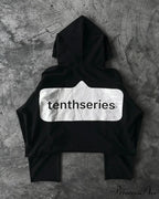 Character Graphic Dark Hoodie