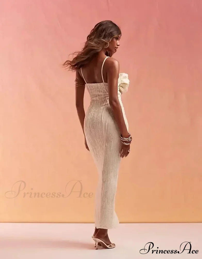 Charming and Seductive Flower Camisole Flower Dress