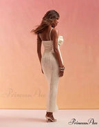 Charming and Seductive Flower Camisole Flower Dress