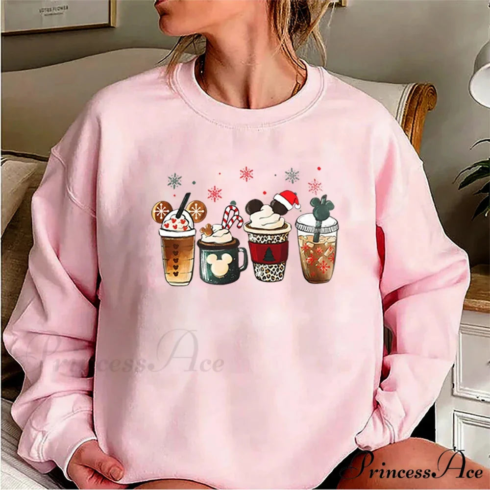 Charming Gingerbread Coffee Magic Kingdom Christmas Hoodie