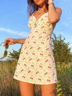 Checkered Swing Graceful Mini Dress