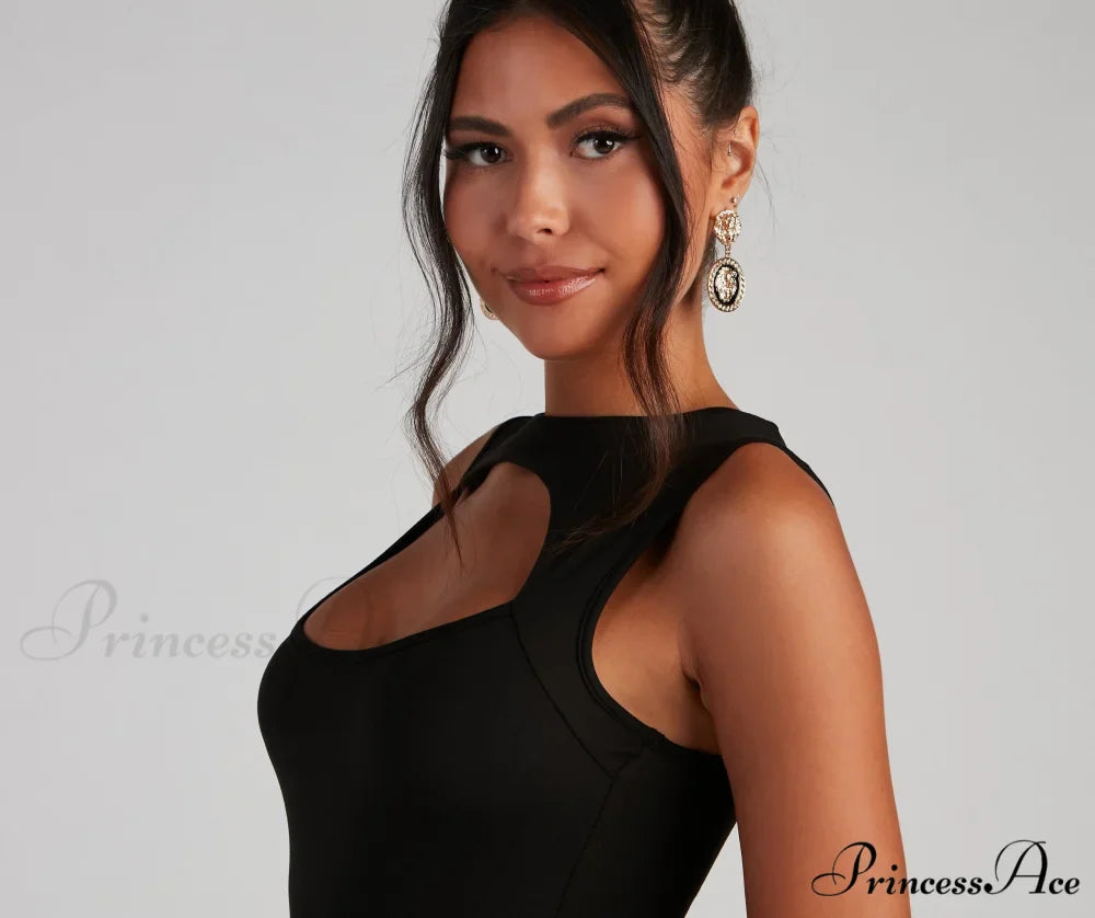 Chic Cutout Stylish Bodycon Mini Dress