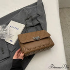 Chic Diamond Grid Crossbody Shoulder Bag