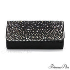 Chic Glittering Gemstone Dinner Banquet Envelope Bag
