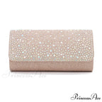 Chic Glittering Gemstone Dinner Banquet Envelope Bag