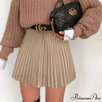 Chic High Waisted Sexy A-line Mini Fashion Skirt