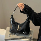 Chic PU Crossbody Bag with Zipper