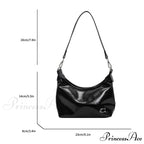 Chic PU Crossbody Bag with Zipper