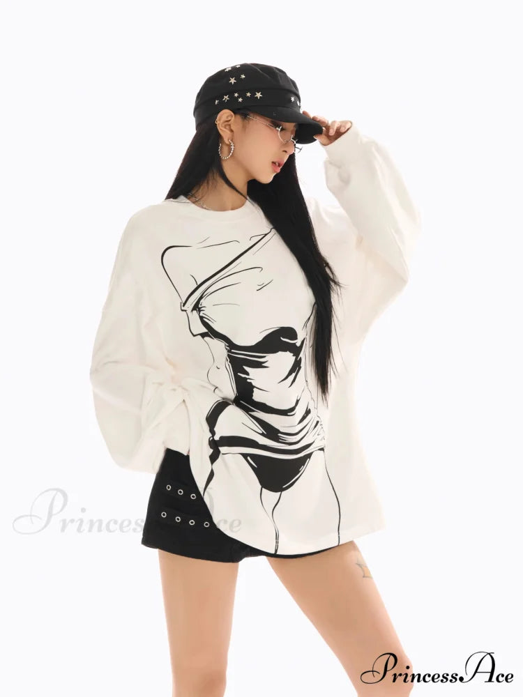 Chic Vintage Sexy Perspective Cozy Comfortable Hoodie