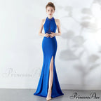 Chloe Formal Hot Charming Stone Collar Stunning Dress