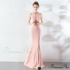 Chloe Formal Hot Charming Stone Collar Stunning Dress