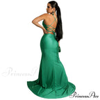 Chloe Lace-Up Stylish Back Formal Dress