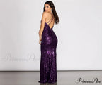 Chrissy Formal Stylish Sequin Mermaid Dress