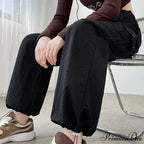 Cinch Bound Feet Trim Fit Jogger Pants