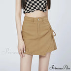 Cinch Khaki Informal Skirt