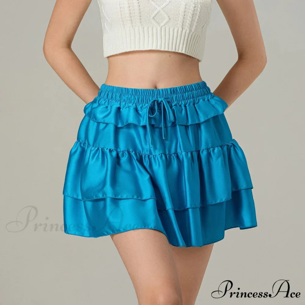 Cinch Layered Frills Skirt