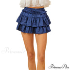 Cinch Layered Frills Skirt