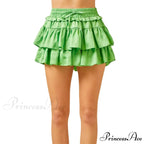 Cinch Layered Frills Skirt
