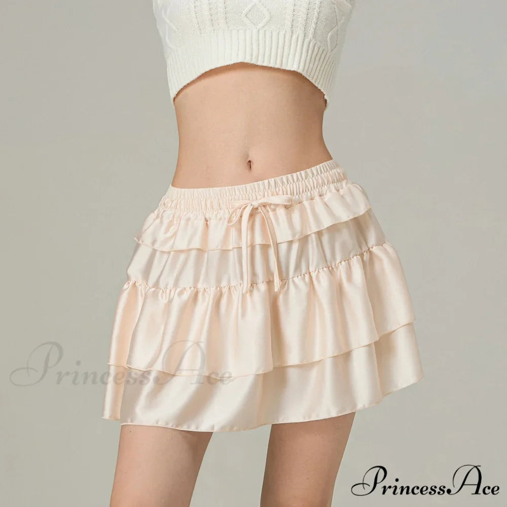 Cinch Layered Frills Skirt