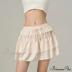 Cinch Layered Frills Skirt