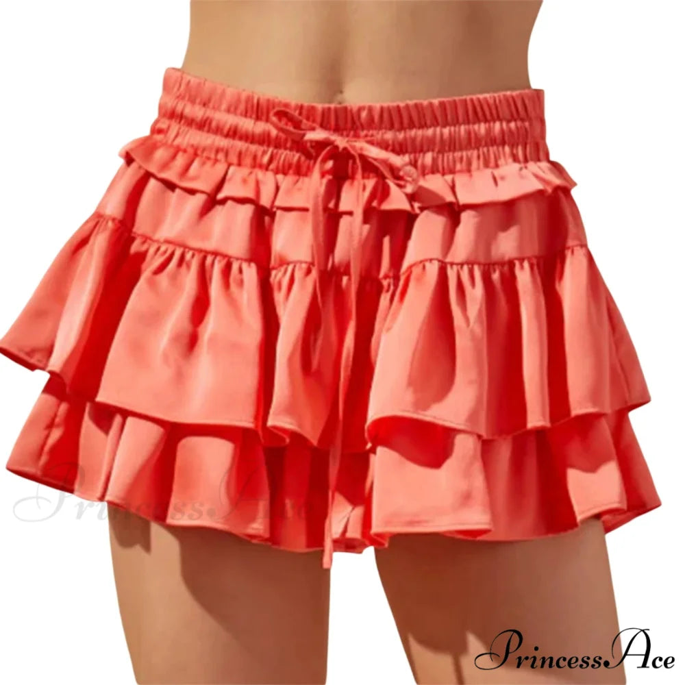 Cinch Layered Frills Skirt