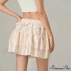 Cinch Layered Frills Skirt