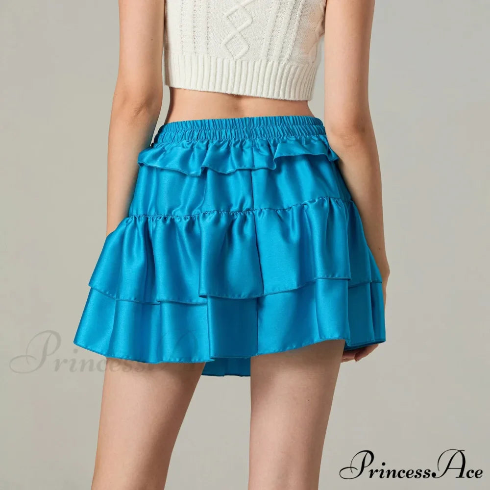 Cinch Layered Frills Skirt