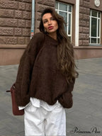 Circular Neck Cashmere Antique Jumper