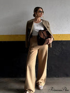 Circular Neck Woolen Brief Jacket