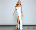 Clarissa Strappy Back Charming A-Line Formal Dress