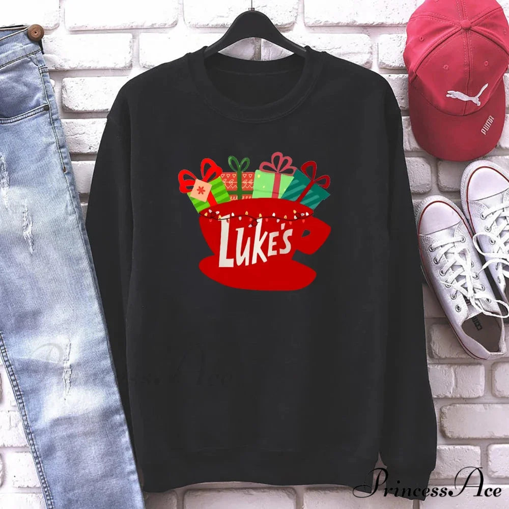 Classic Festive Vintage Show Inspired Cozy Hoodie