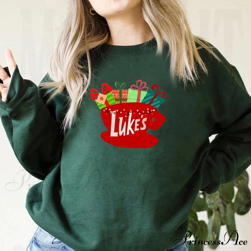 Classic Festive Vintage Show Inspired Cozy Hoodie
