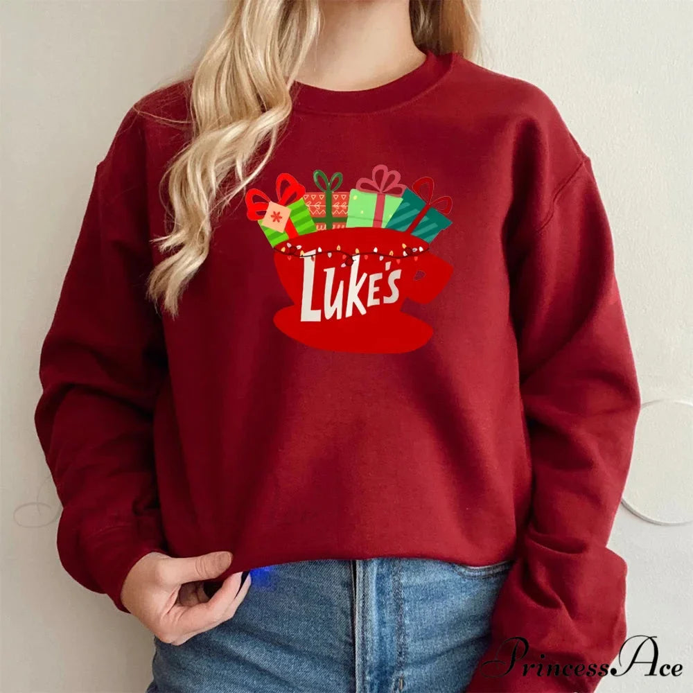 Classic Festive Vintage Show Inspired Cozy Hoodie