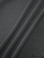 Classic V-Neck Graceful Long Sleeve Shirt