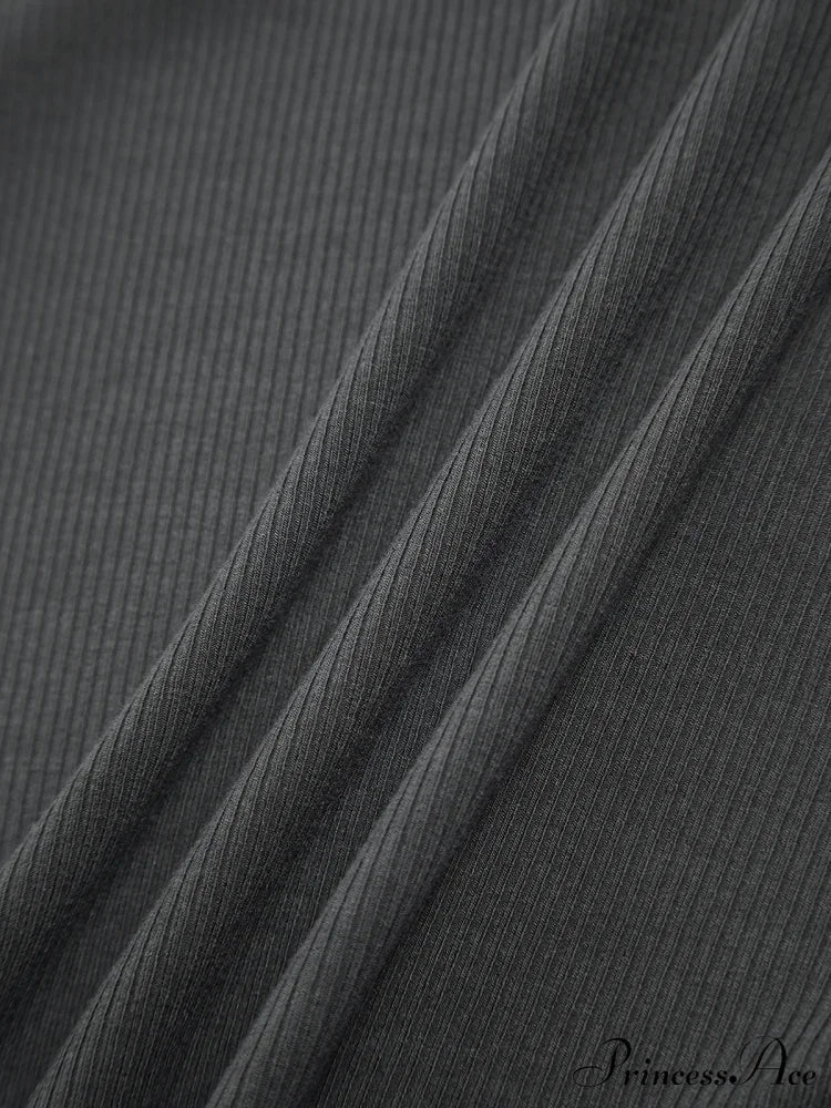 Classic V-Neck Graceful Long Sleeve Shirt