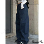Clean Patchwork Turn of the Century Women Denim Trousers