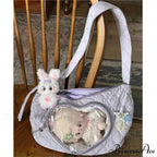 Clear Heart Ita Bags Informal Crossbody