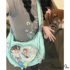 Clear Heart Ita Bags Informal Crossbody