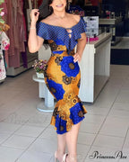 Clothing Elegant Asymmetrical Mermaid Dress