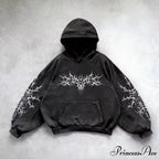 Clown Dark Print Fleece Zipper Hoodie