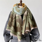 Cold Cashmere Feline Pashmina Scarf