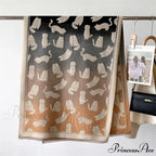 Cold Cashmere Feline Pashmina Scarf