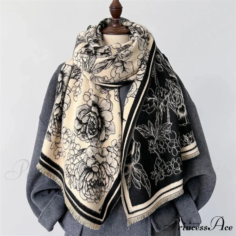 Cold Cashmere Pashmina Wrap Scarf