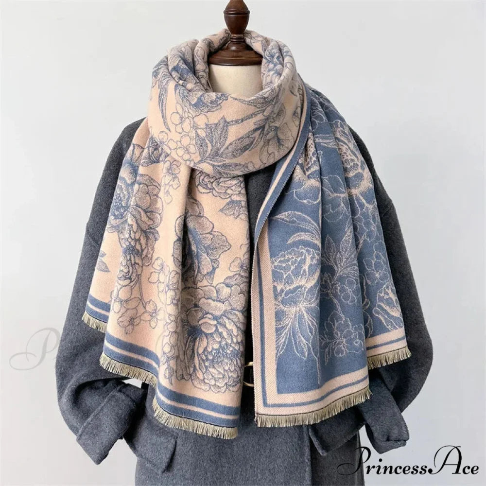 Cold Cashmere Pashmina Wrap Scarf