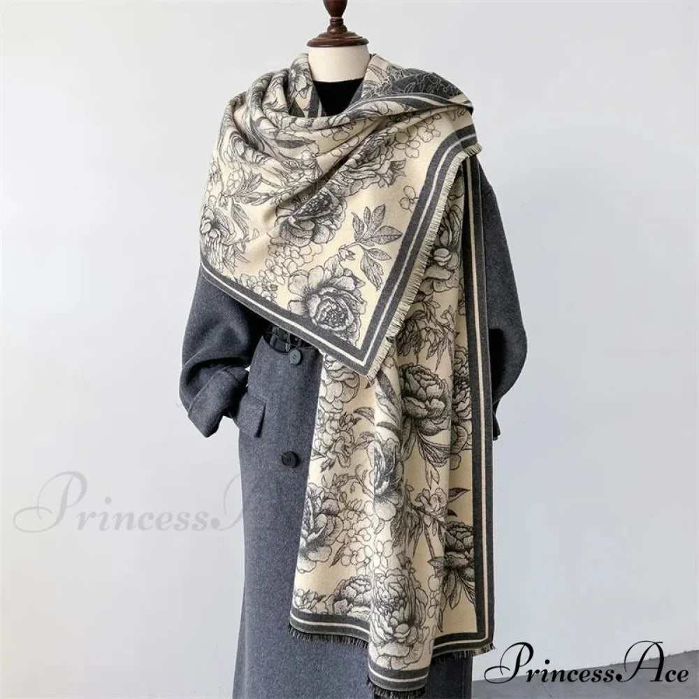 Cold Cashmere Pashmina Wrap Scarf