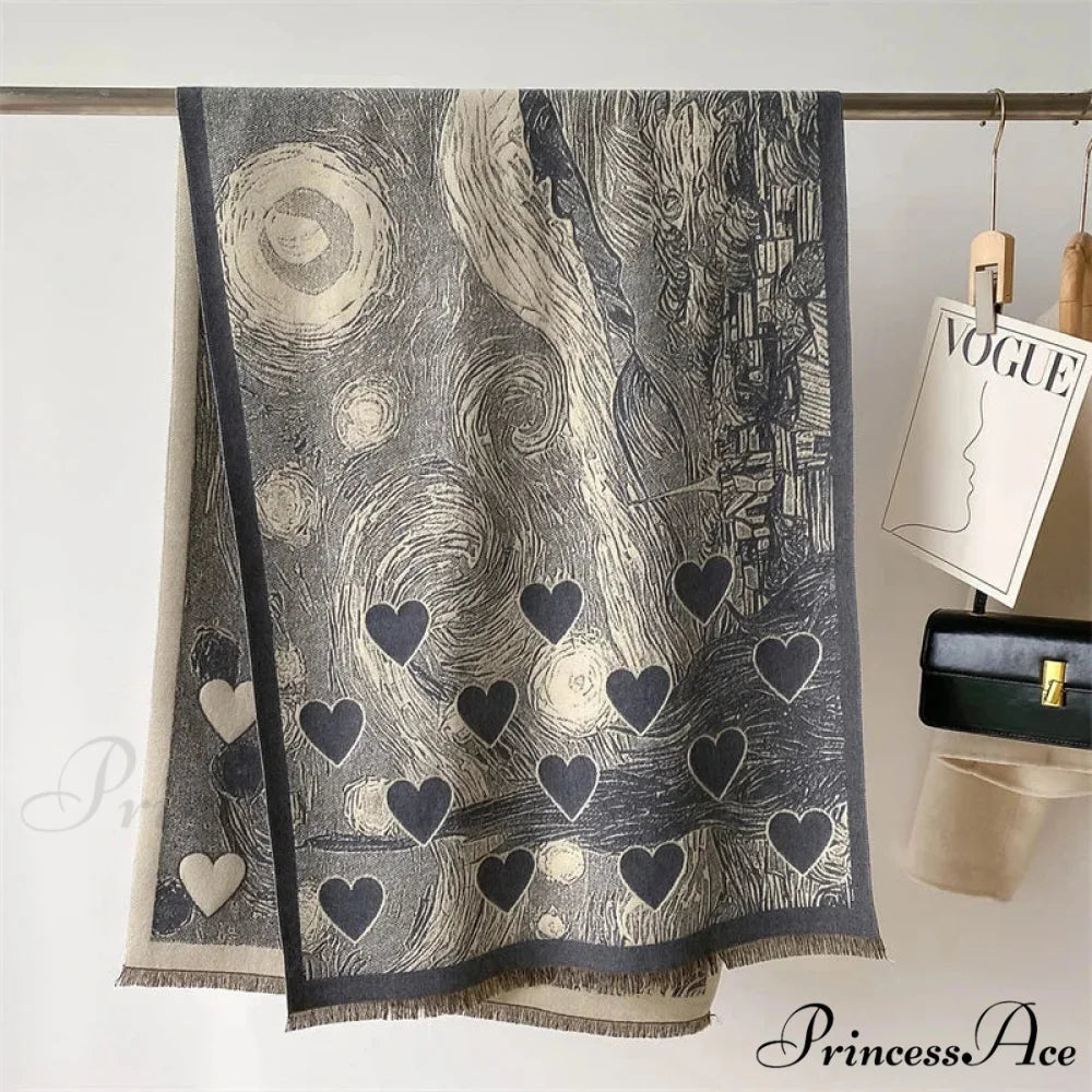 Cold Cashmere Shawl Wrap Scarf