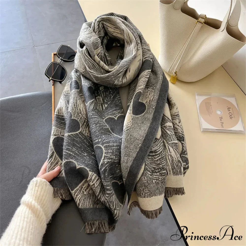 Cold Cashmere Shawl Wrap Scarf