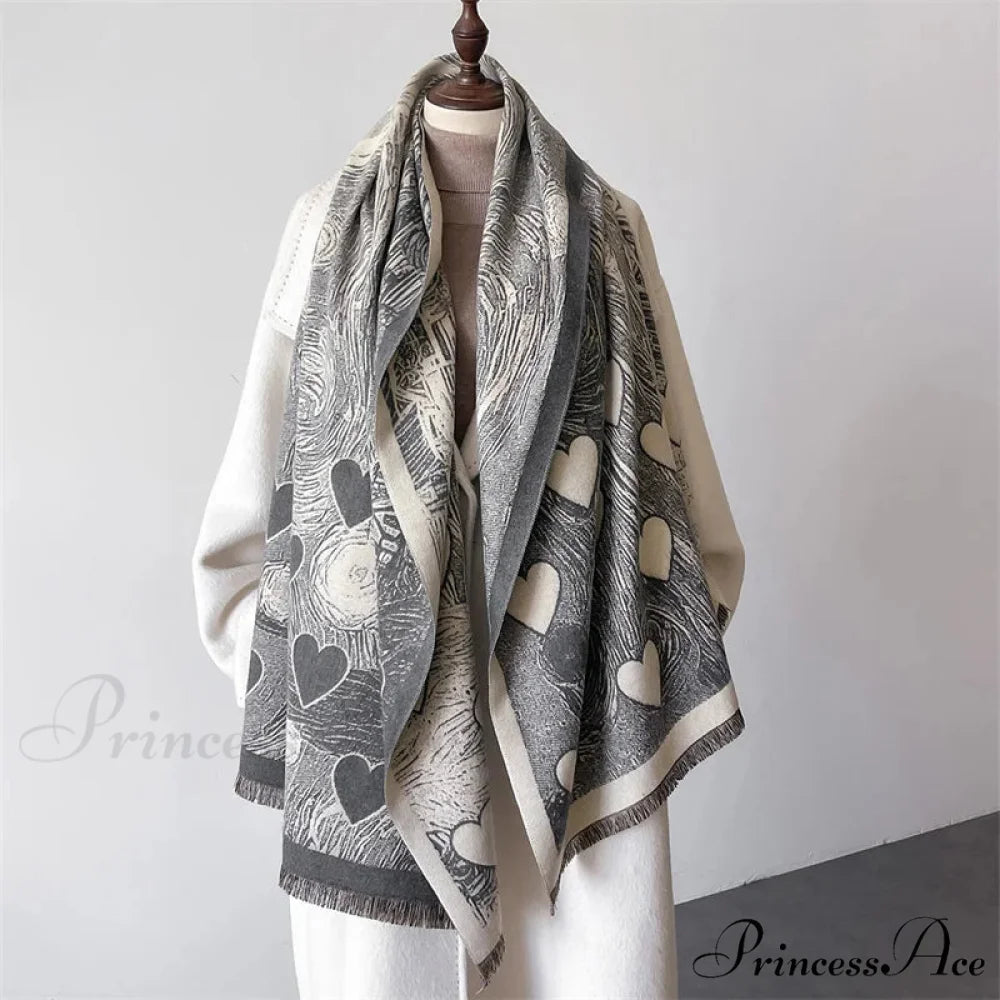 Cold Cashmere Shawl Wrap Scarf